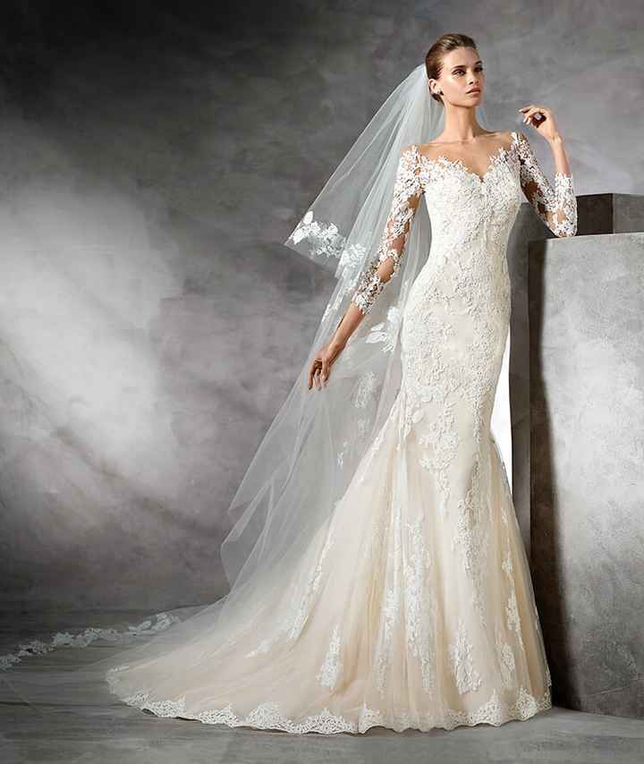 Para las novias más recatadas: pronovias 2017. - 6