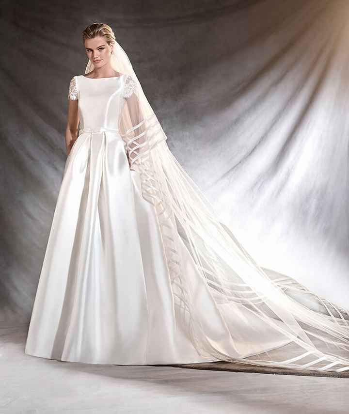 Para las novias más recatadas: pronovias 2017. - 12
