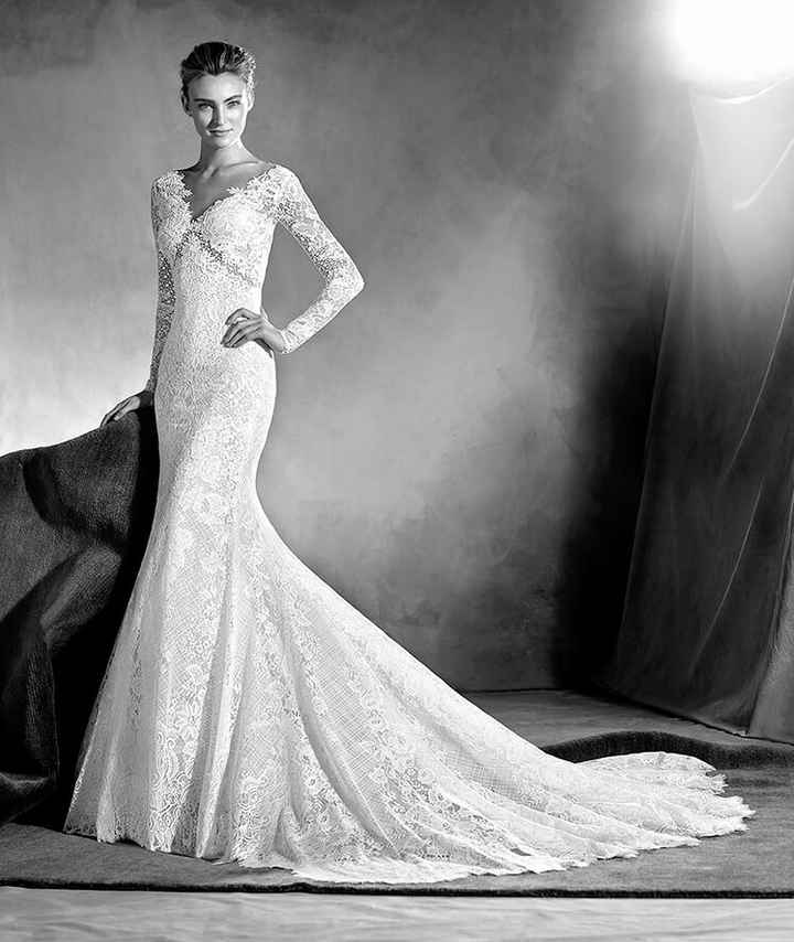 Para las novias más recatadas: pronovias 2017. - 14