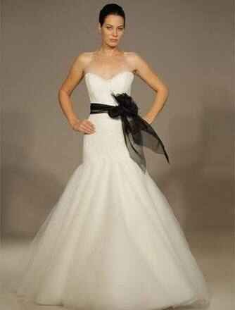 Vestido con accesorios negros - 2