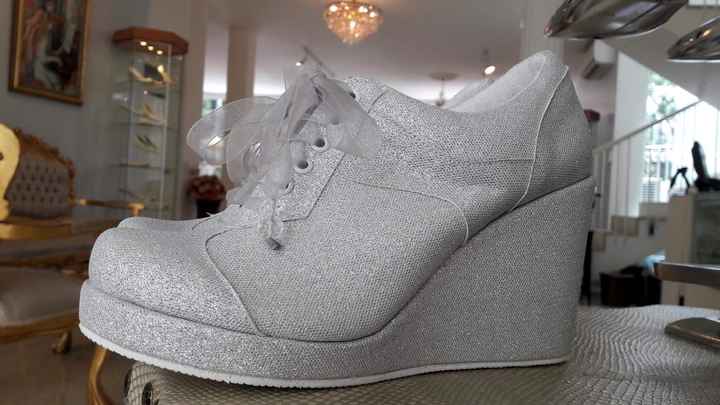 Ayuda con tennis de novia - 1