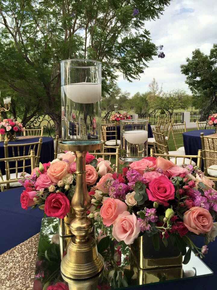 Por que poner centros de mesas tan caros! - 3