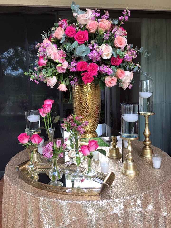 Por que poner centros de mesas tan caros! - 5