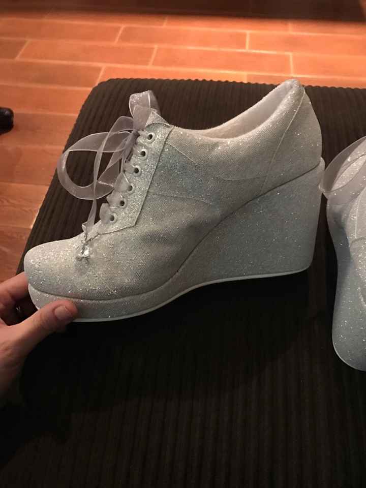 Wedding tennis shoes - 1