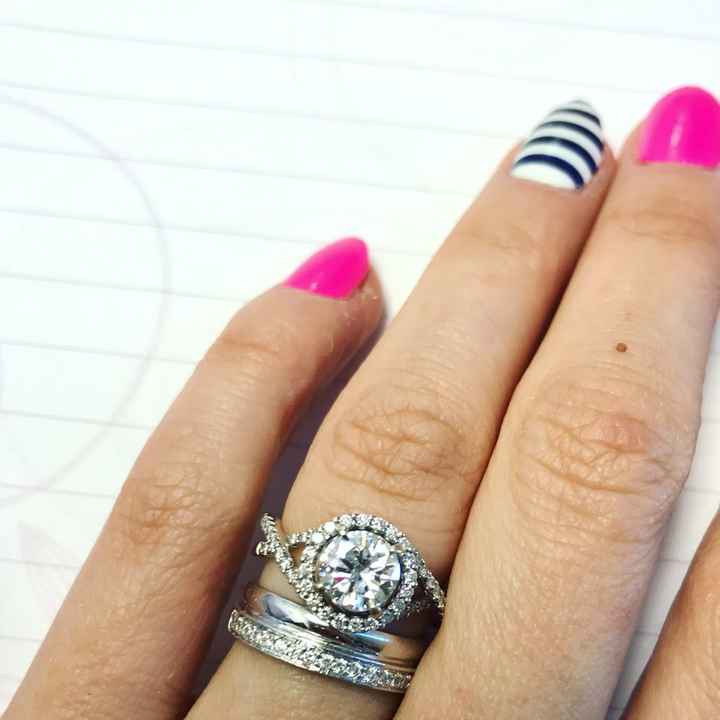 17 días...anillo de compromiso y argollas, ¿si lo usan?, ¿cómo lo cuidan? - 1