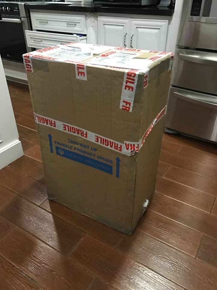 Llegó mi caja para guardar el vestido 👗 - 1