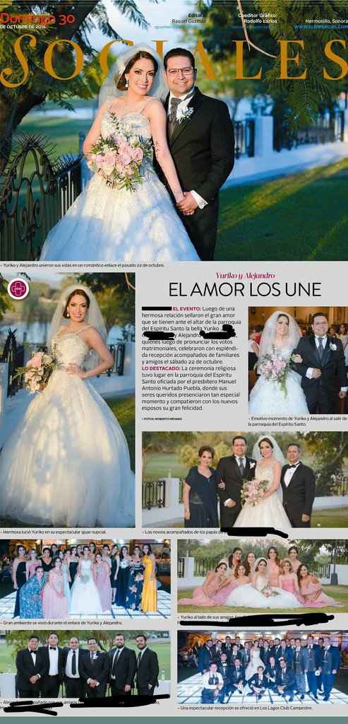 ¿Quieres que tu boda aparezca en el periódico? - 1