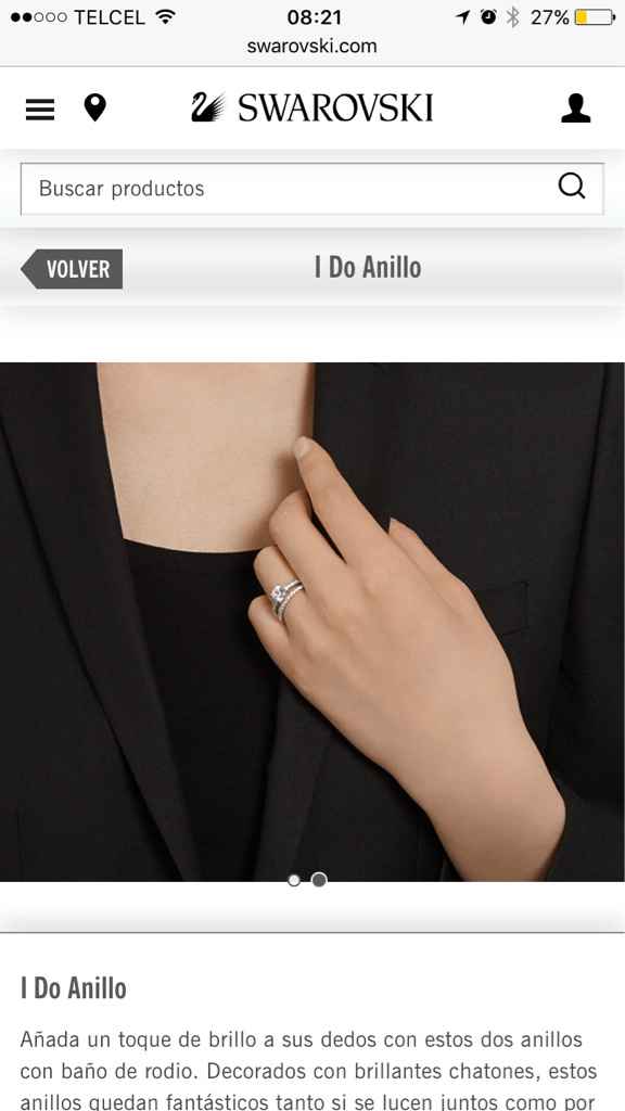 Cambio de argollas por algo más baratito - 1