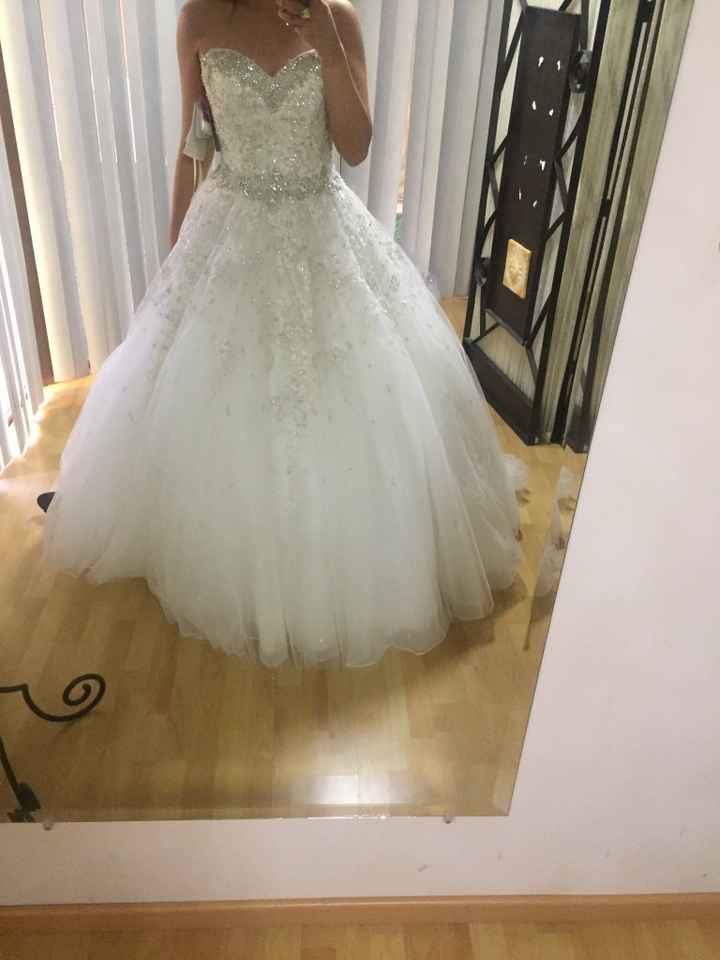 El juego de espectativa vs. realidad - mi vestido de novia - 1