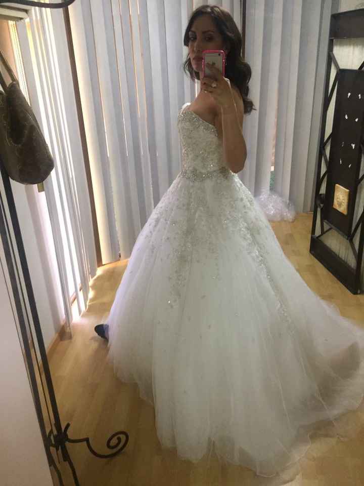 Vestido color ivory - 1