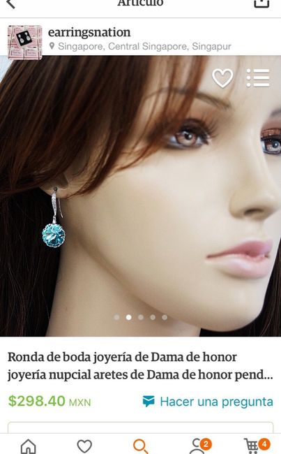 Aretes, donde los puedo encontrar ? - 2