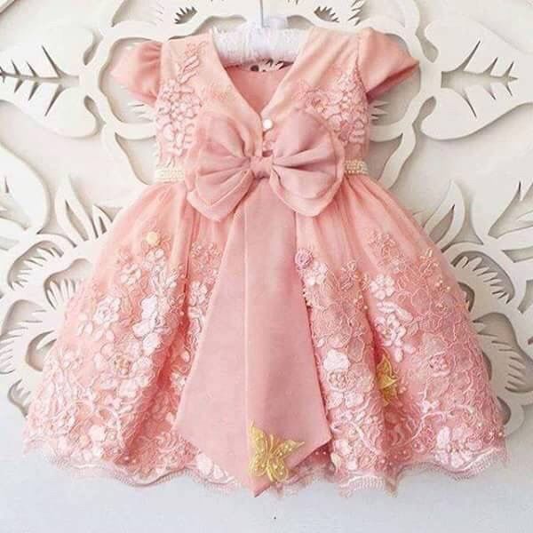 Vestidos con moño para pajecitas - 2