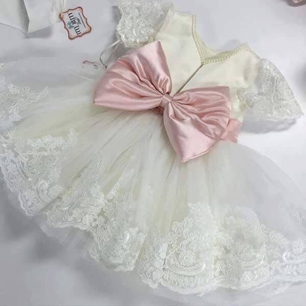 Vestidos con moño para pajecitas - 3
