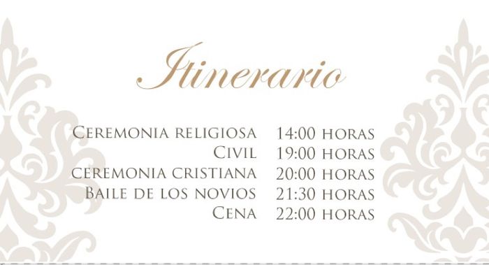 No quiero sesión antes de la ceremonia  - 1
