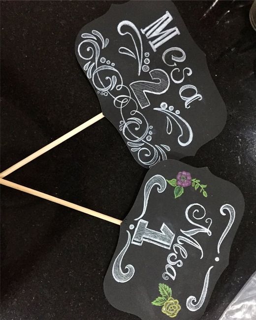 Letrero aquí viene la novia - 1