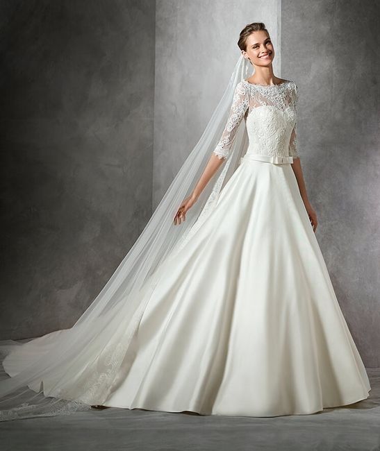 Para las novias más recatadas: pronovias 2017. - 5