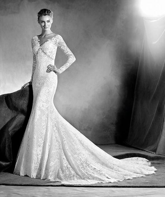 Para las novias más recatadas: pronovias 2017. - 14