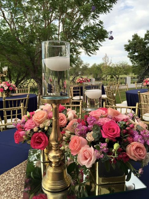 Por que poner centros de mesas tan caros! - 3