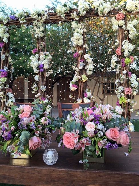 Por que poner centros de mesas tan caros! - 4