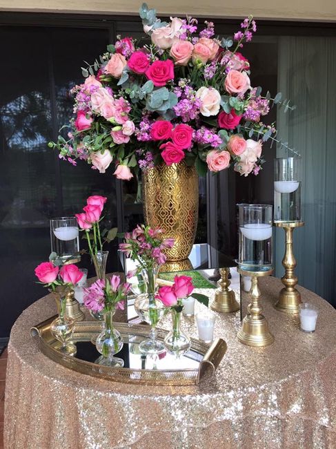 Por que poner centros de mesas tan caros! - 5