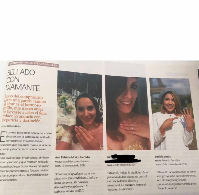 ¿Ya presumiste tu anillo de compromiso? - 1
