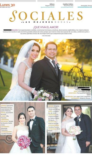 ¿Quieres que tu boda aparezca en el periódico? - 2