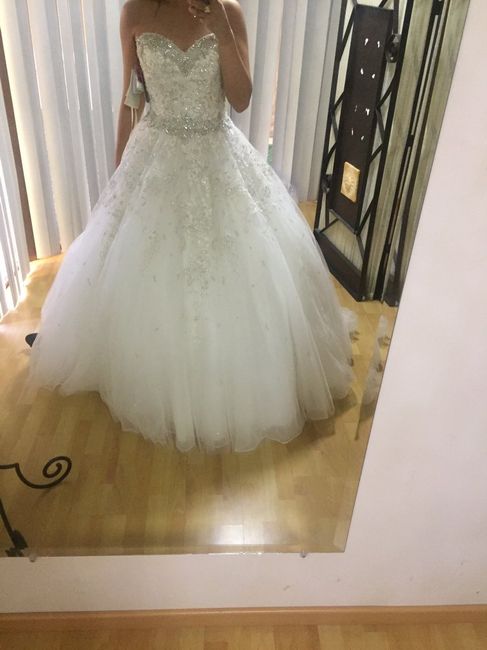 El juego de espectativa vs. realidad - mi vestido de novia - 1