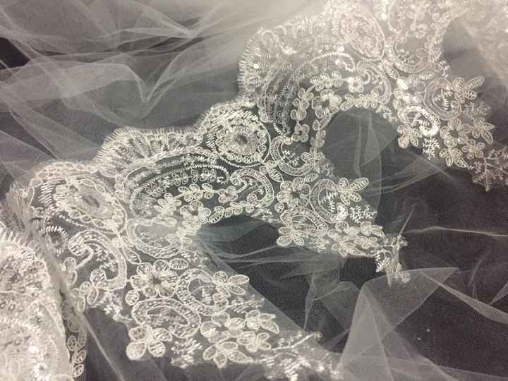 Llegó mi velo de aliexpress 😍 - 2