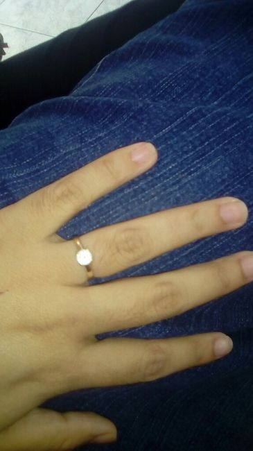 ¿Ya presumiste tu anillo de compromiso? - 1