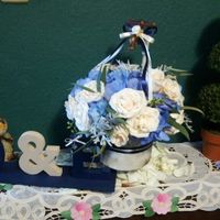 Ramo con detalles en azul - 2