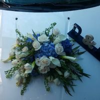 Ramo con detalles en azul - 3