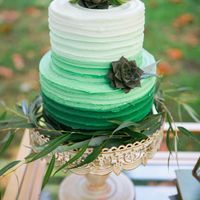 Combinación de colores verdes esmeralda y tinto - 1
