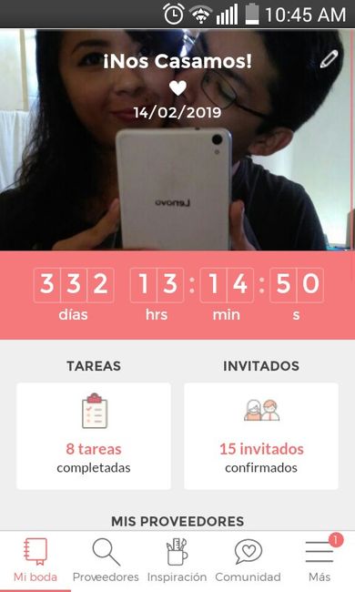 ¿Cuánto falta para que se casen? - 1