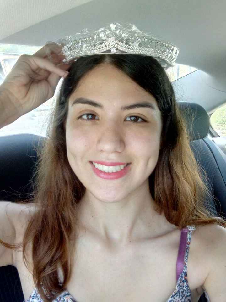 Llegó mi tiara y mis ligas de Aliexpress ❤ - 2