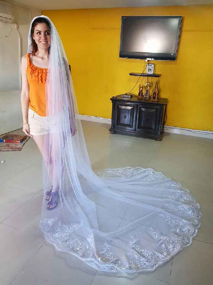 Llegó mi velo de Aliexpress! - 1
