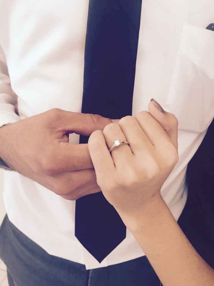 ¿Ya presumiste tu anillo de compromiso? - 1