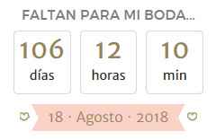 Pareciera que es menos tiempo ♥