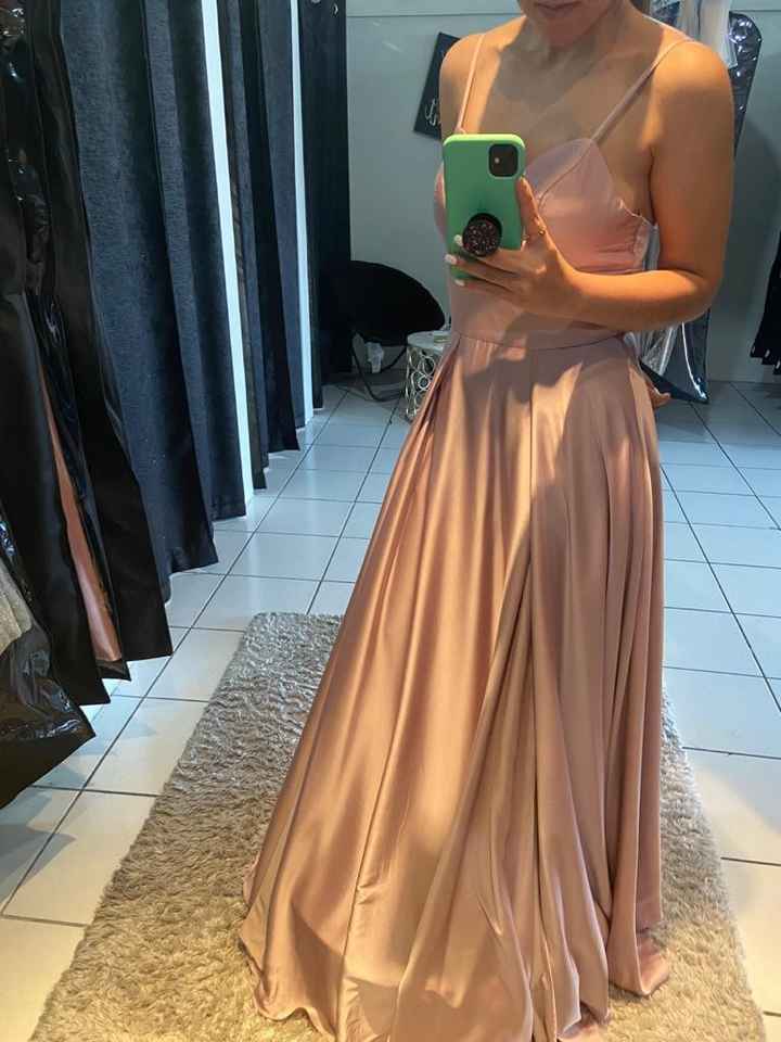 Vestido de damas😍❤️ - 2