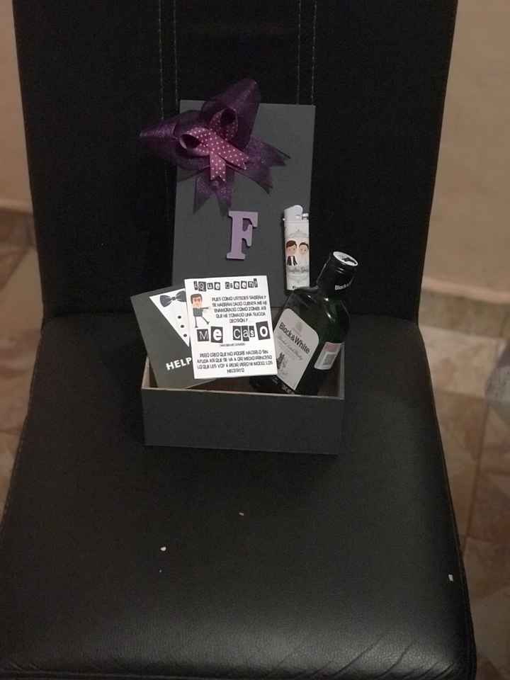 Cajitas para Damas y Bestman - 2
