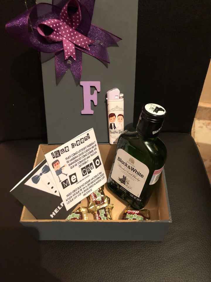 Cajitas para Damas y Bestman - 3