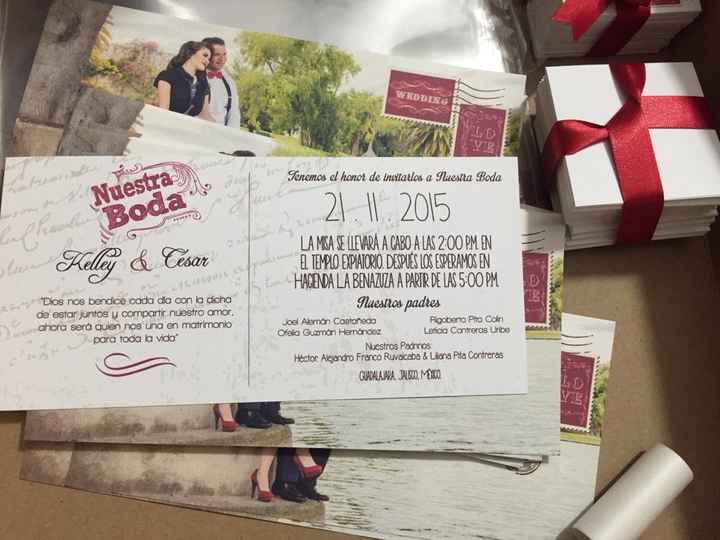 Invitaciones a 30 diasssss!!!!!!! me enamore - 1
