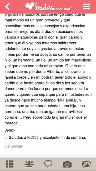 Debate carta a mi suegra ! - 2