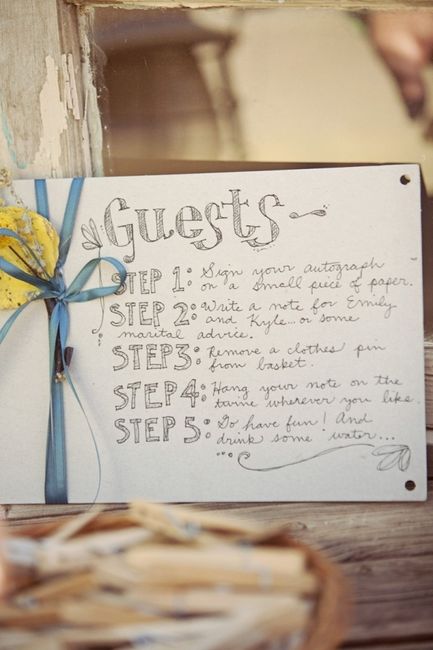 Guestbook wedding