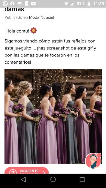 Haz screenshot y descubre tus damas 9