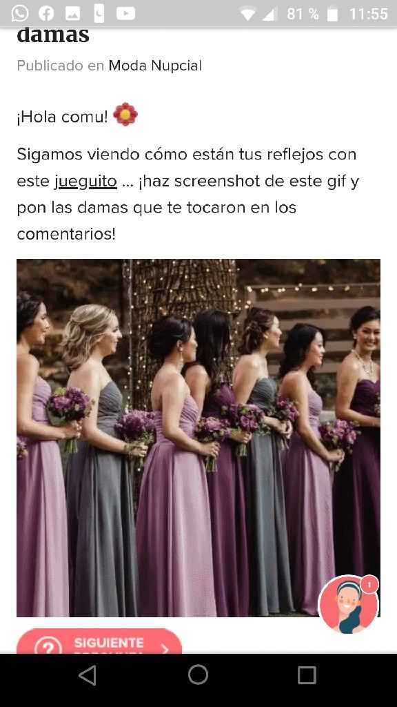 Haz screenshot y descubre tus damas - 1