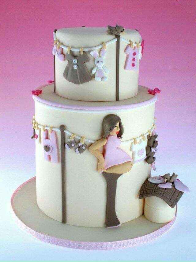Pasteles para baby shower - 9