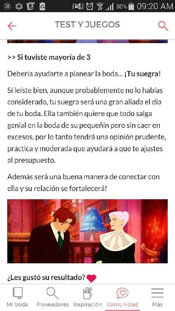 Mi resultado ¿quien debería ayudarte a planear tu boda? - 1