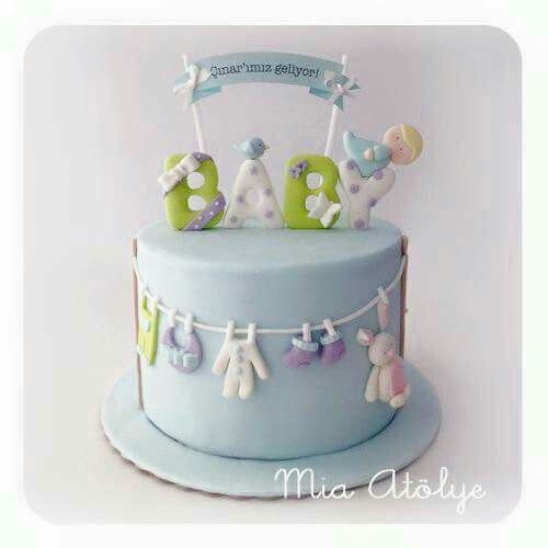 Pasteles para baby shower - 6