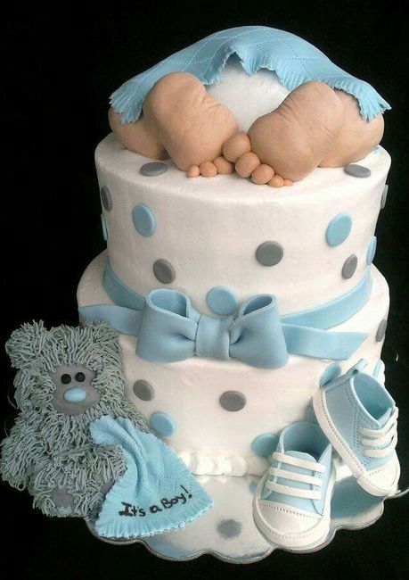 Pasteles para baby shower - 39