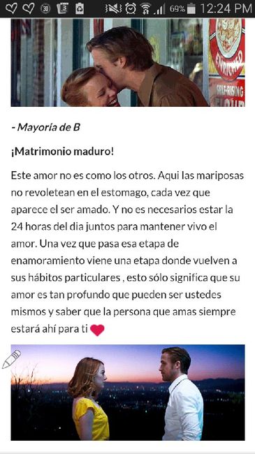 Mis resultados ¿cómo será su vida de casados? - 1